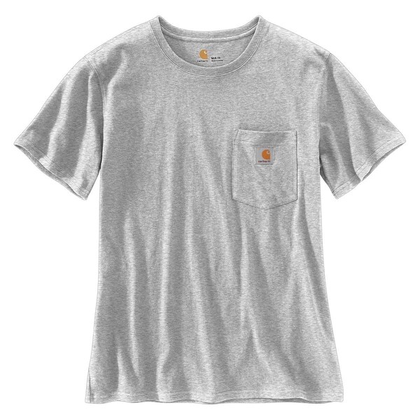 Carhartt Women's T-Shirt, Cotton/Polyester, XXL - 103067-034XXLREG