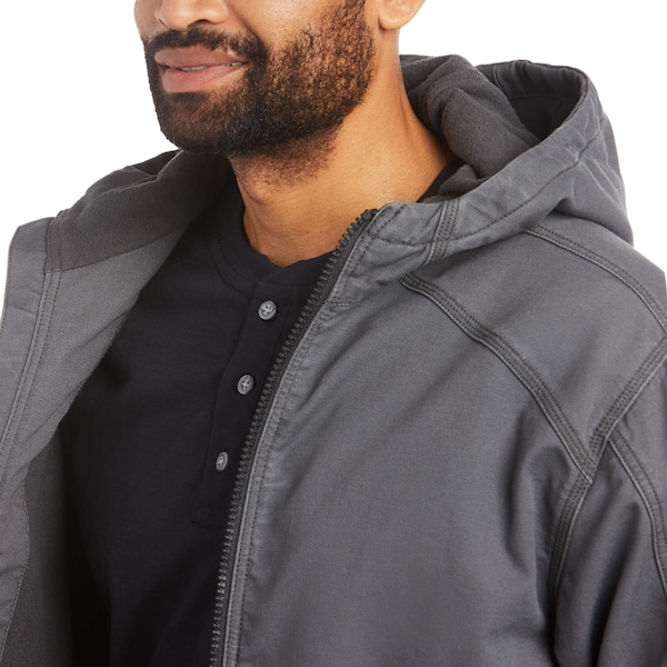 Ariat FR Stretch Canvas Jacket, 44 cal/sq cm, L, 9.5 oz Zipper Closure - 10027865