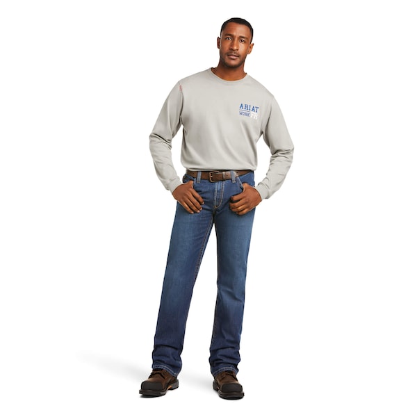 Ariat Men's Flame Resistant Pants, 20 cal/sq cm, M 13 oz Denim - 10012552