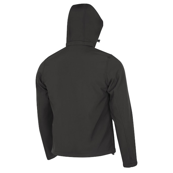 Pioneer Men Heated Softshell Jacket, Black, 4XL - V1210370U-4XL