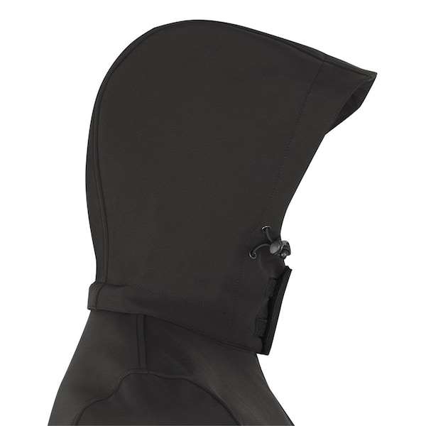 Pioneer Men Heated Softshell Jacket, Black, 4XL - V1210370U-4XL
