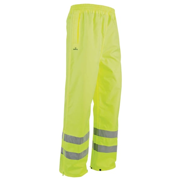 Game Workwear The Deluxe Hi-Vis Rain Pant, Yellow, Size Medium - 1450