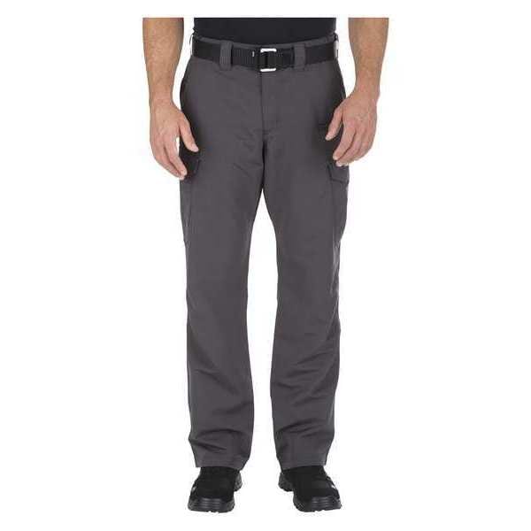5.11 Men's Fast-Tac Cargo Pant, 36 in, Charcoal, 100% Polyester Fast-Tac Ripstop - 74439ABR-018-36-32