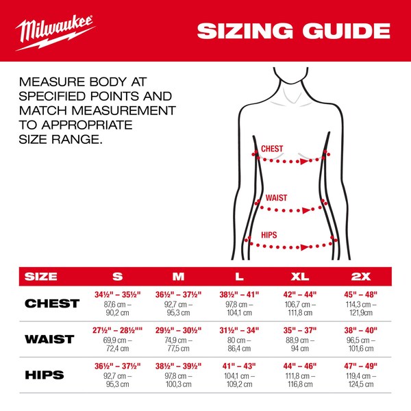 Milwaukee Tool Axis Heated Vest, Polyester, 2 to 8 hours Heating Time, 3 Heat Settings, Black, M - F300B-21M