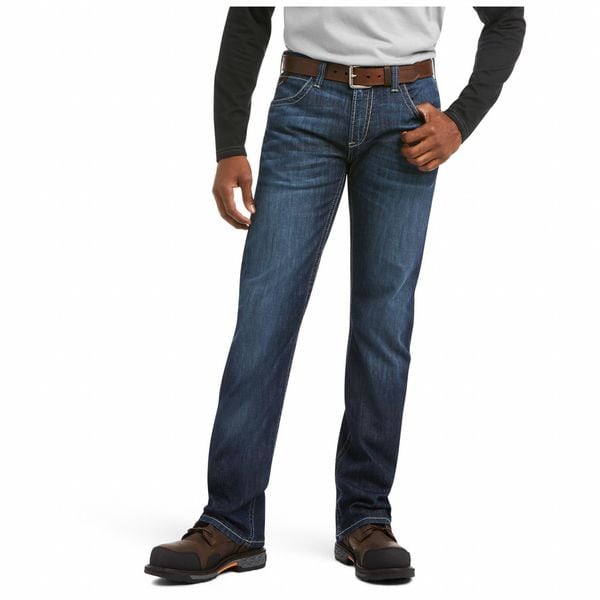 Ariat Men's Flame Resistant Pants, 14 cal/sq cm, M 11 oz DuraLight Denim - 10036687
