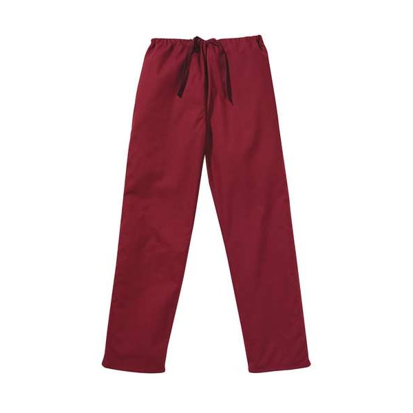 Landau Scrub Pants, M, Wine, Unisex - 7602RWPMED
