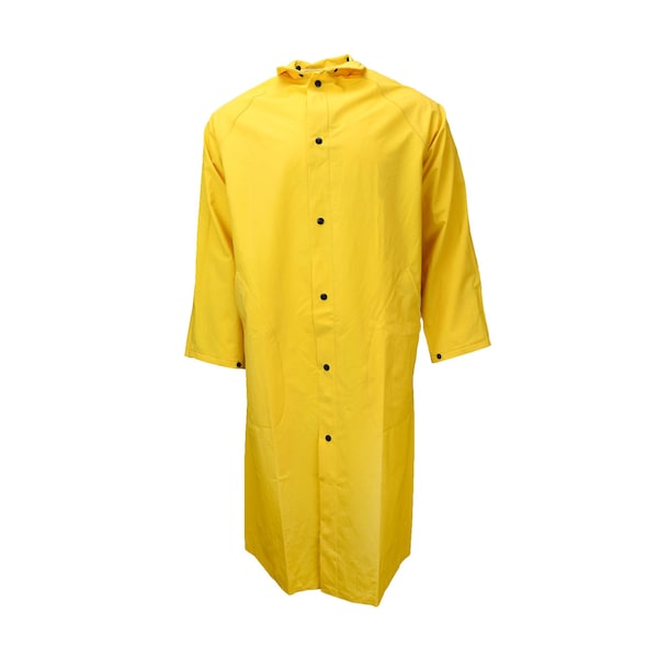 Neese Outerwear Economy Series 48" Rain Coat-Black-XL - 10165-31-1-BLK-XL