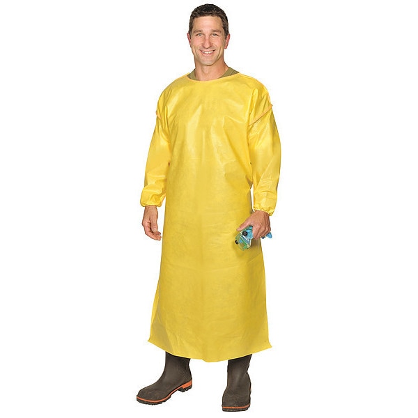 Lakeland Chemical Resistant Apron, 53 In. L, PK10 - PBLC55657