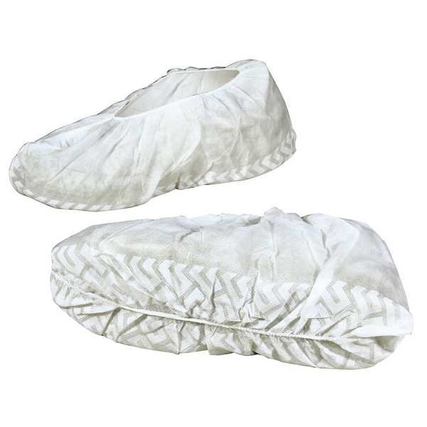 Cellucap Disposable Shoe Covers, Polypropylene, White, Slip Resistant Sole: Yes , XL - 28033W