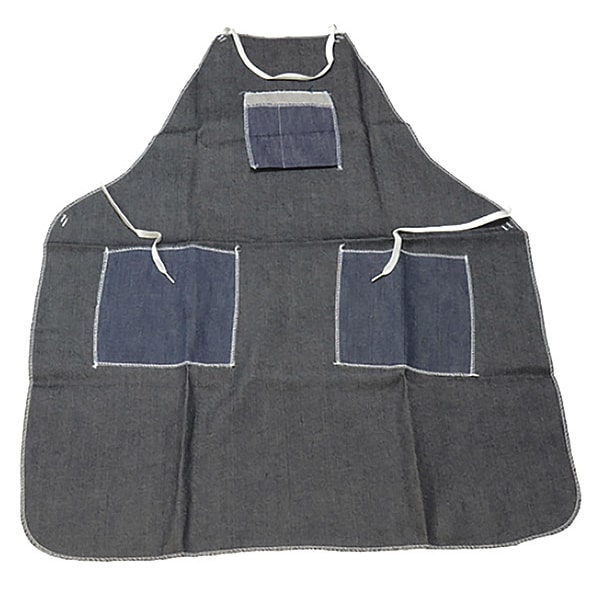 West Chester Protective Gear Bib Apron, 36inLx36inW, 3 Pockets, 12 mil - A2836D62BT