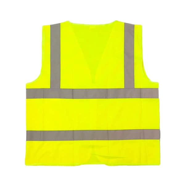 Safe Handler Child Reflective Safety Vest, Large, Yellow(10-Pack) - BLSH-ES-L-SV1Y-10
