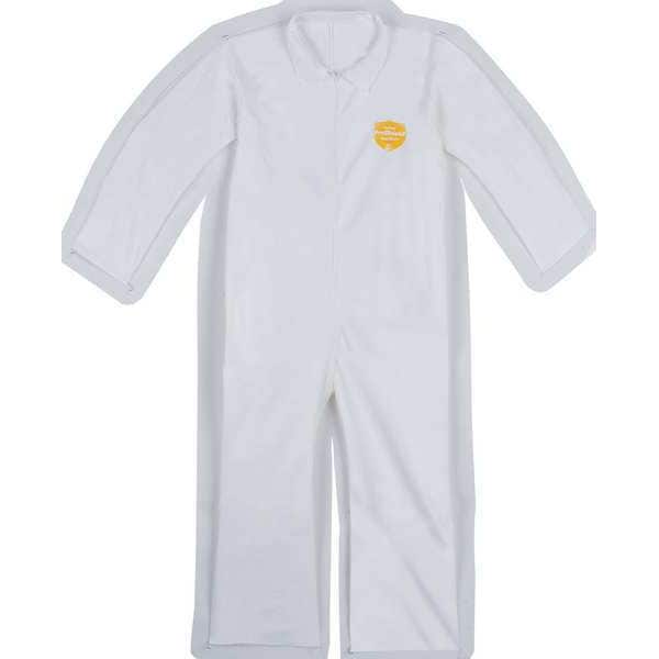 Dupont Disposable Coverall, Collared, XL, ProShield(R) 60, Zipper, Open Cuff, Open Ankle, Serged Seam - NG120SWHXL002500