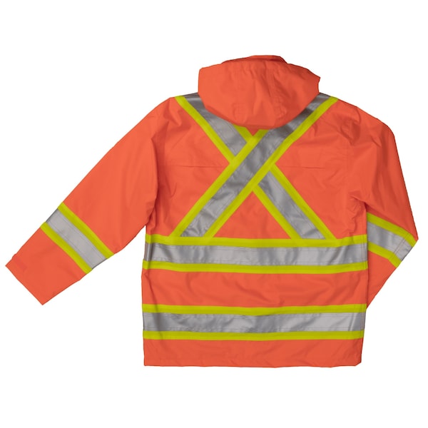 Tough Duck Hi-Vis Rain Pants, XL, Yellow/Green - S37411