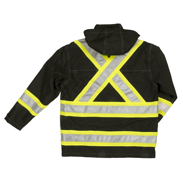 Tough Duck Hi-Vis Rain Pants, XL, Yellow/Green - S37411