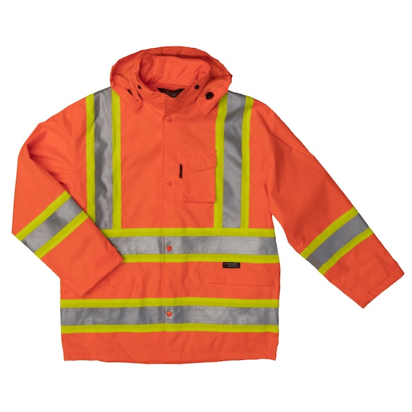 Tough Duck Hi-Vis Rain Pants, XL, Yellow/Green - S37411