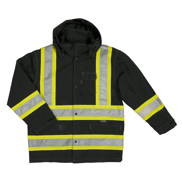Tough Duck Hi-Vis Rain Pants, XL, Yellow/Green - S37411