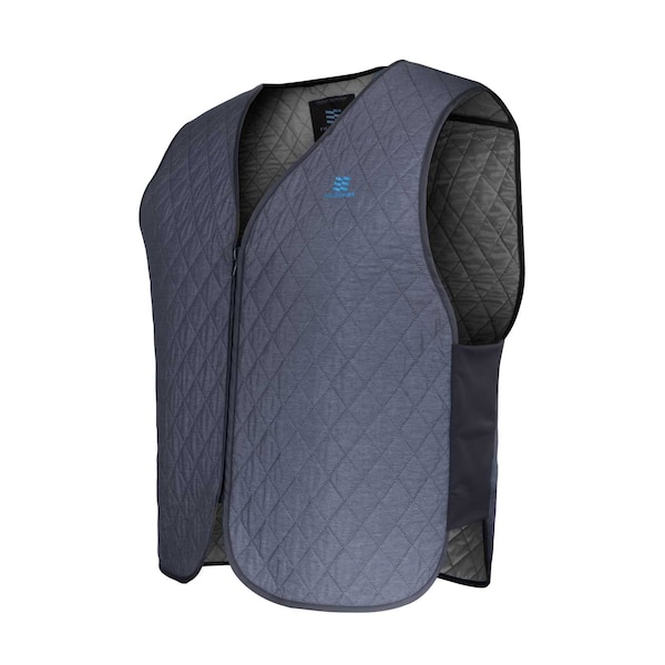 Mobile Cooling Unisex Mobile Cooling Hydrologic Vest, Gray, 3X - MCUV05240721