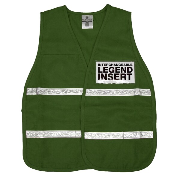 Kishigo Green, Not ANSI Compliant, Incident Command Vest - 3705I