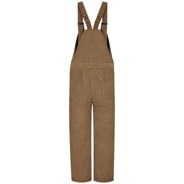 Bulwark Bib Overalls, 16 cal/sq cm ATPV, XL, 30 in Inseam, ComforTouch(R), Snap - BLF8BD RG XL