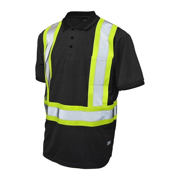 Tough Duck Short Sleeve Safety Polo Shirt, ST171-BL - ST171