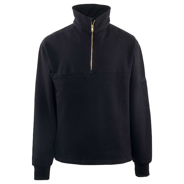 Game Workwear The Patriot Open-Bottom Jobshirt, Navy, Size Large - 8270