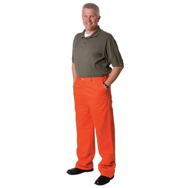 Condor Flame-Retardant Treated Cotton Pants, Orange, 2XL - 5WYR0
