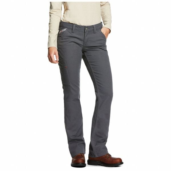 Ariat Women's Flame Resistant Pants, 14 cal/sq cm, 2X 9 oz DuraLight Stretch Canvas - 10030254
