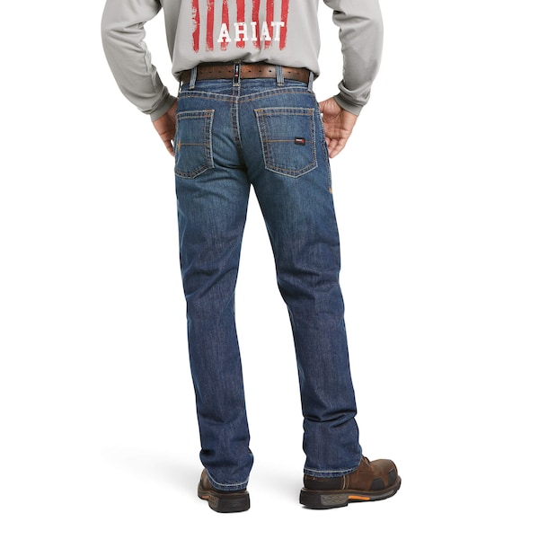 Ariat Men's Flame Resistant Pants, 20 cal/sq cm, S 13 oz Denim - 10015160