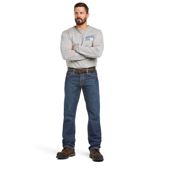 Ariat Men's Flame Resistant Pants, 20 cal/sq cm, S 13 oz Denim - 10015160