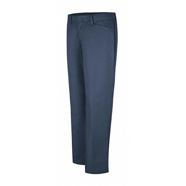 Red Kap Women's Women's WorknMotion Pants, 12, Navy, Cotton/Polyester - PZ33NV 12 32