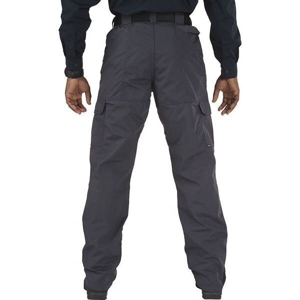 5.11 Men's Tactical Pants, 34 in, Charcoal, PTFE Treated 65%/35% Poly Cotton/Ripstop - 74273