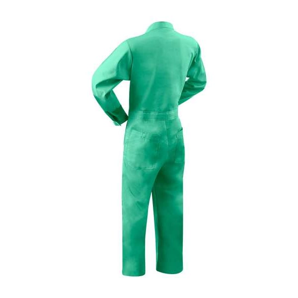 Steiner FR Cotton Coveralls, 6XL, 32 in Inseam, Cotton, Snap - 1035-6X