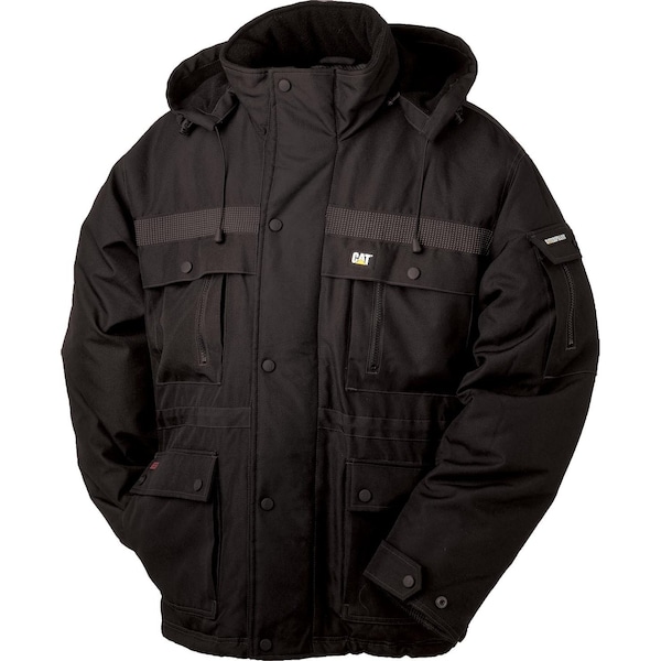 Cat Workwear Heavy Insulated Parka with Removable Hoo - W11432-016