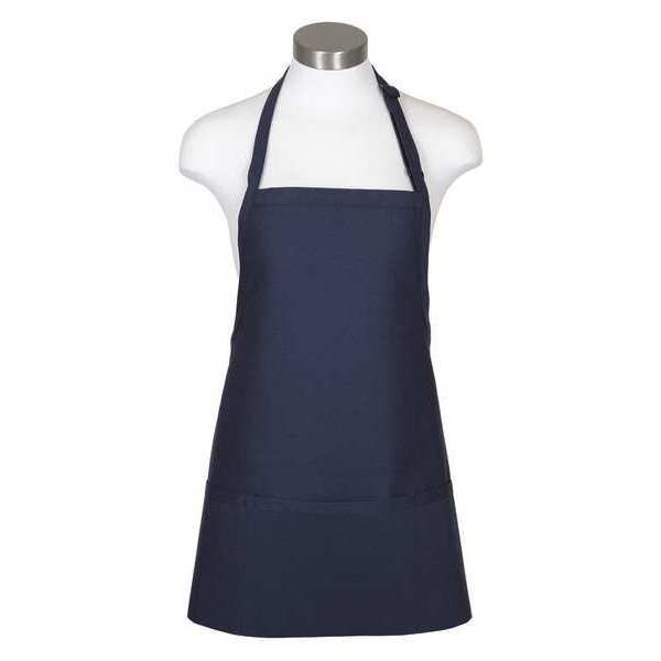 Fame (A Delta Plus Group Company) Bib Apron, 3-Pocket, F10XL, Navy - 18164