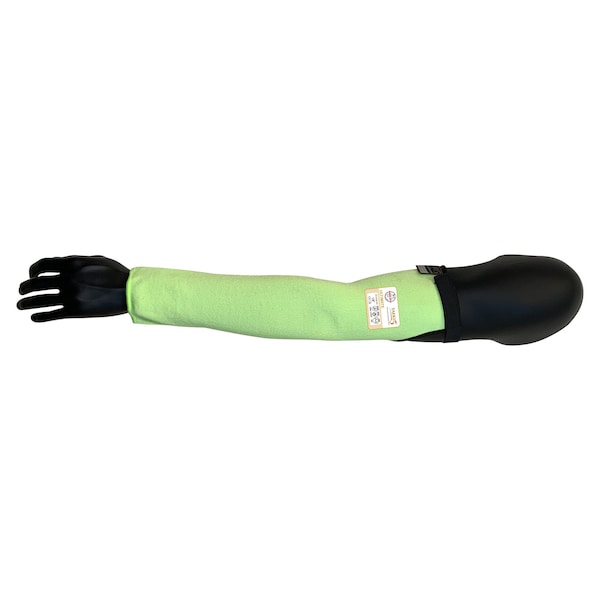 Armor Guys 18 in. Hi Vis Yellow Taeki5 A4 Sleeve With Elastic Hook and Loop Closure on Bicep - 01-019VC