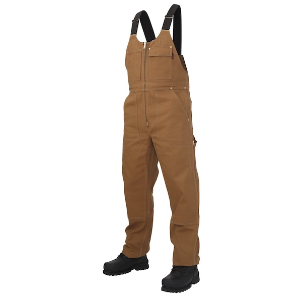 Tough Duck Deluxe Unlined Bib Overall, WB042-BROWN- - WB042