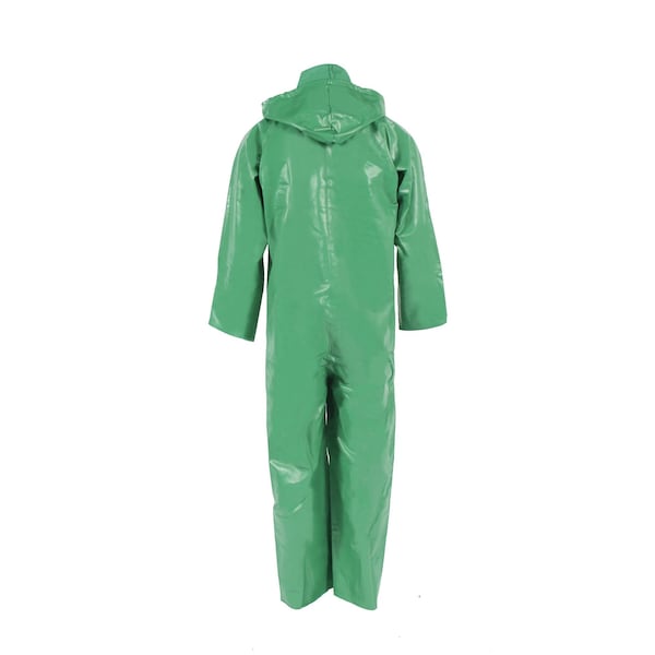 Neese Outerwear Chem Shield 96 Series Cvrall w/Hd-Grn-S - 96001-50-1-GRN-S