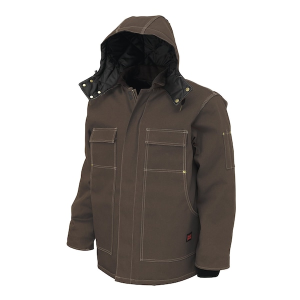 Tough Duck Ultimate Duck Parka DKBRN, L - WJ341
