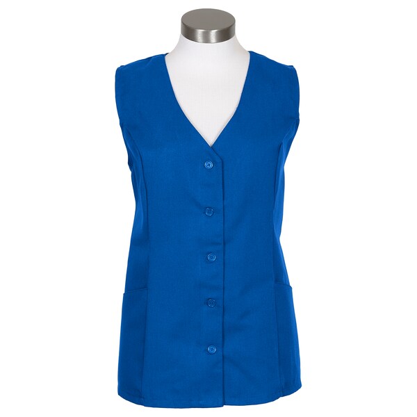 Fame (A Delta Plus Group Company) Tunic Vest, Womens, V93, Royal Blue, 2XL - 83457