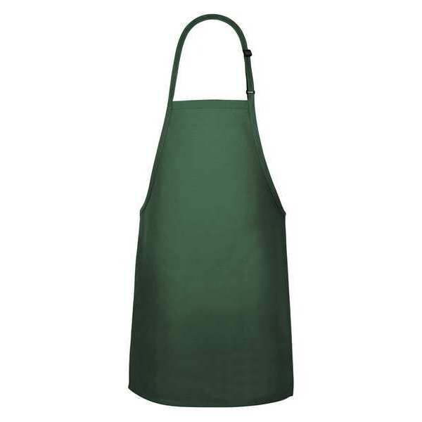 Fame (A Delta Plus Group Company) Bib Apron, No Pocket, F33L, Hunter Green - 82619