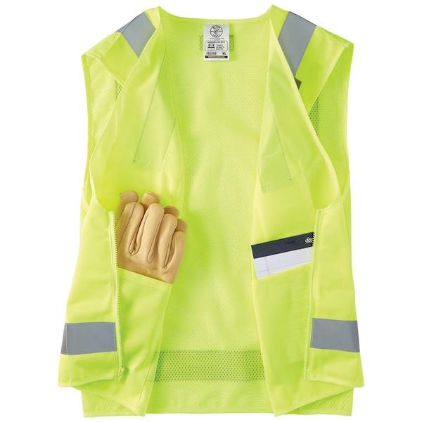 Klein Tools Safety Vest, High-Visibility Reflective Vest, XL - 60268
