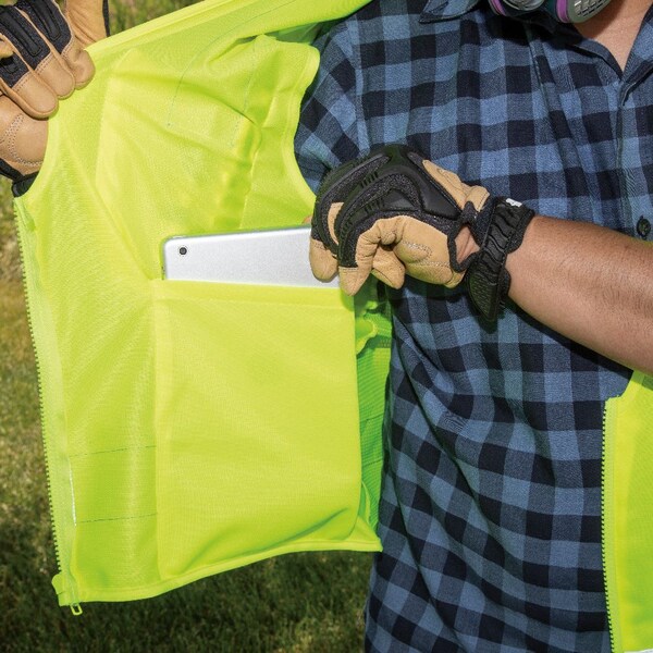 Klein Tools Safety Vest, High-Visibility Reflective Vest, XL - 60268