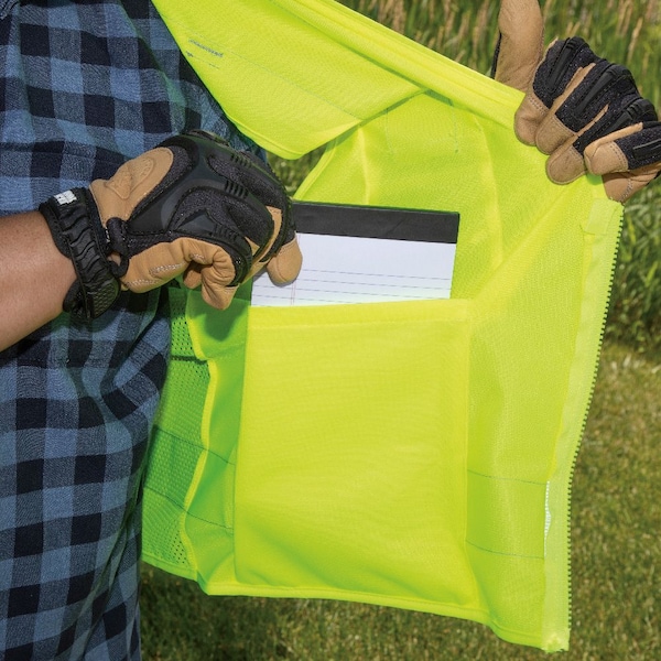 Klein Tools Safety Vest, High-Visibility Reflective Vest, XL - 60268
