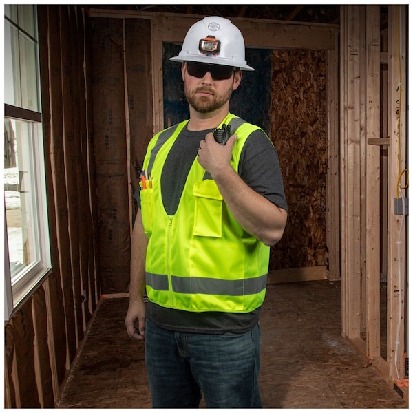 Klein Tools Safety Vest, High-Visibility Reflective Vest, XL - 60268