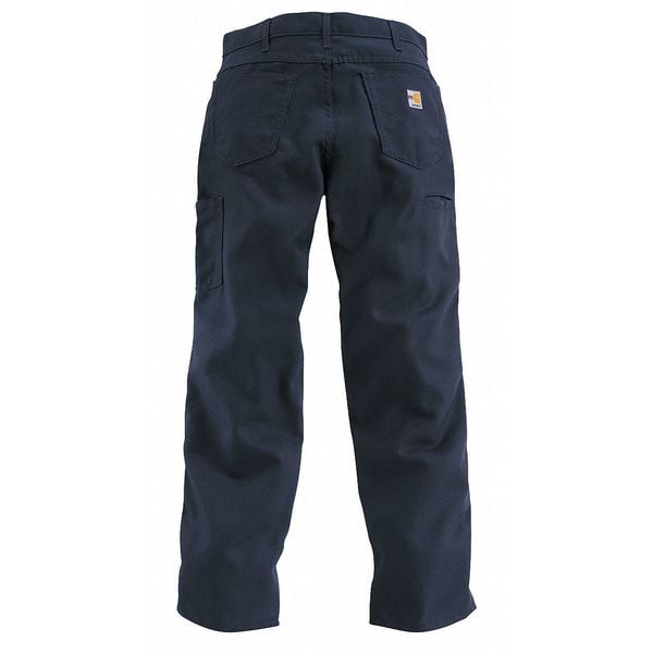 Carhartt Men's Flame Resistant Pants, 12 cal/sq cm, 36 x 30" 8.5 oz 12% Nylon, 88% Cotton - FRB159-DNY 36 30