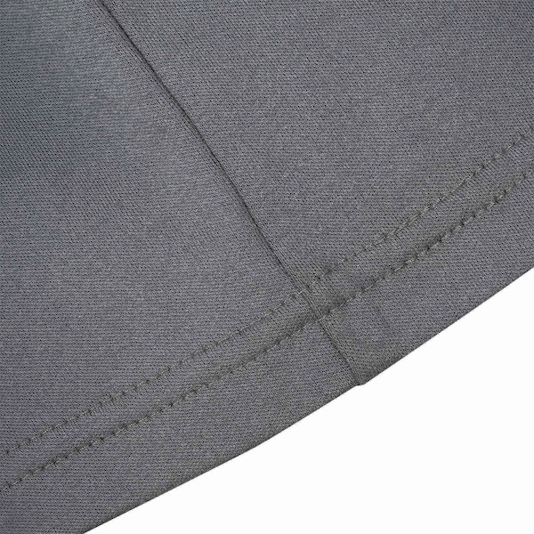 Oberon 100% FR/Arc-Rated 7 oz Cotton Interlock Safety Shirt, Short Sleeves, Grey, 2XL - ZFI104-2XL