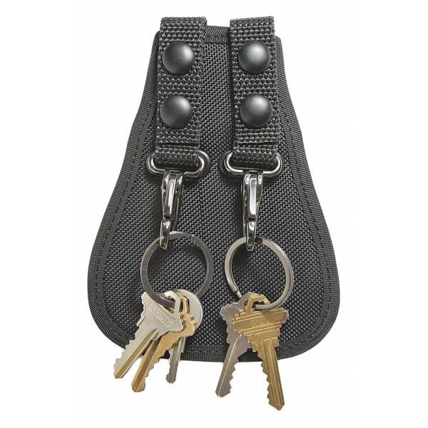 Heros Pride Duty Belt Accessory, Black, Holds Keys - 1113