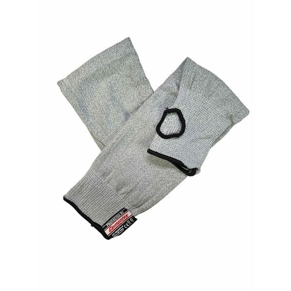 Cementex Gray Cut Level 5 Work Sleeves, M, 2PK - XSG-CR500S-MD