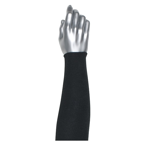 Pip Cut-Resistant Sleeve, Black, Knit Cuff - 10-BKDS18