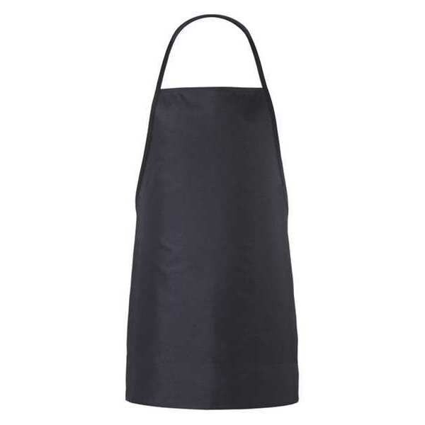 Fame (A Delta Plus Group Company) Bib Apron, Repellant, F66L, Black - 81215
